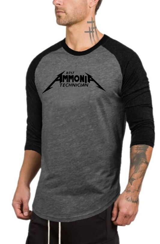 3/4 Sleeve Metal R717 Tech t-shirt